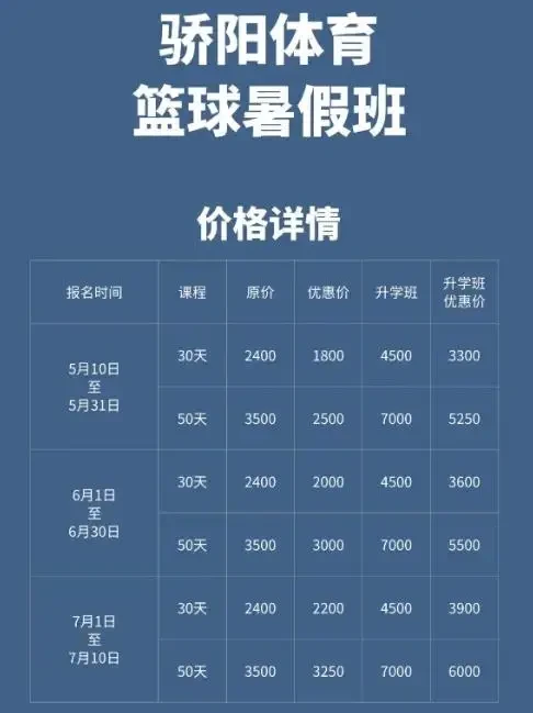 篮球训练营主要经营范围有哪些